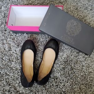 NwT Vince Camuto Leather Ballerina Flats